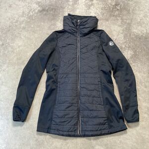 MICHAEL‎ Michael Kors Jacket Small Hooded Lightweight Down Coat Black